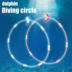 Dolphin Diving Ring Pool - Family Entertainment Pool Party Toy