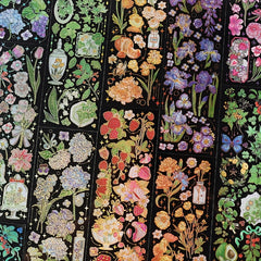 12 Sheets Plant Flower Waterproof Stickers for Craft Scrapbooking Journaling