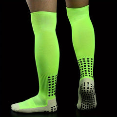Men's Non slip Over the Knee Football Socks Athletic Soccer Socks