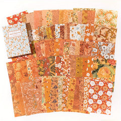 100sheets Lightweight Paper Retro Material Paper Book Book Of Plants Series