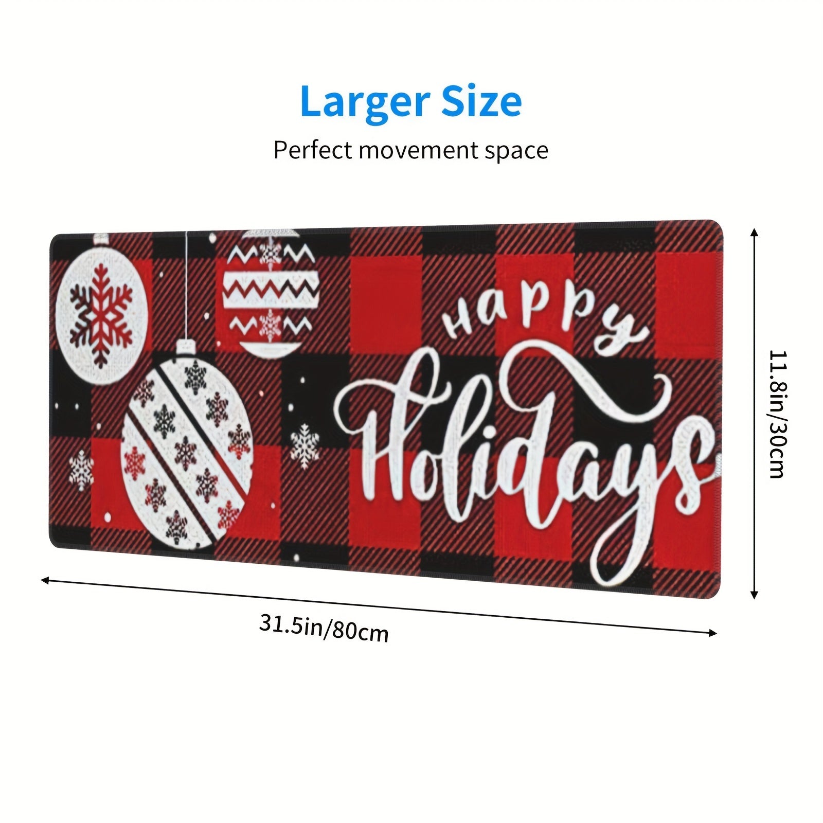 Mouse Pad Merry Christmas 80 01cm 29