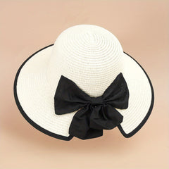 Seaside Beach Hat Foldable Straw Sun Hat