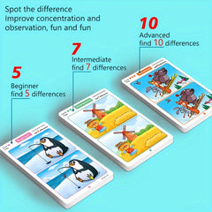 Concentration Training Game Cards for Focus Fun