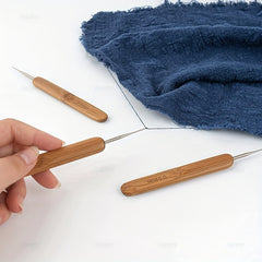 3pcs Crochet Set Hair Locking Needle Tool Craft Knitting Needle