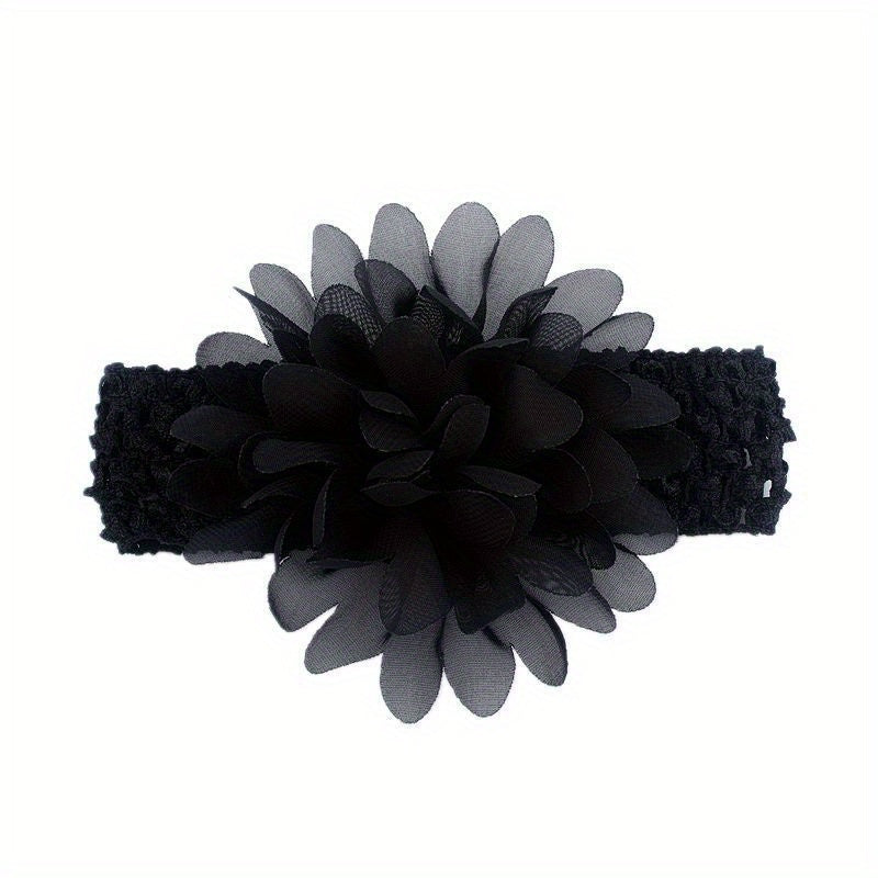 Baby Girls Chiffon Flower Headband Hair Accessories