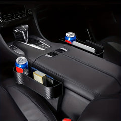 Car Seat Gap Filler Organizer Storage Box Cup Holder