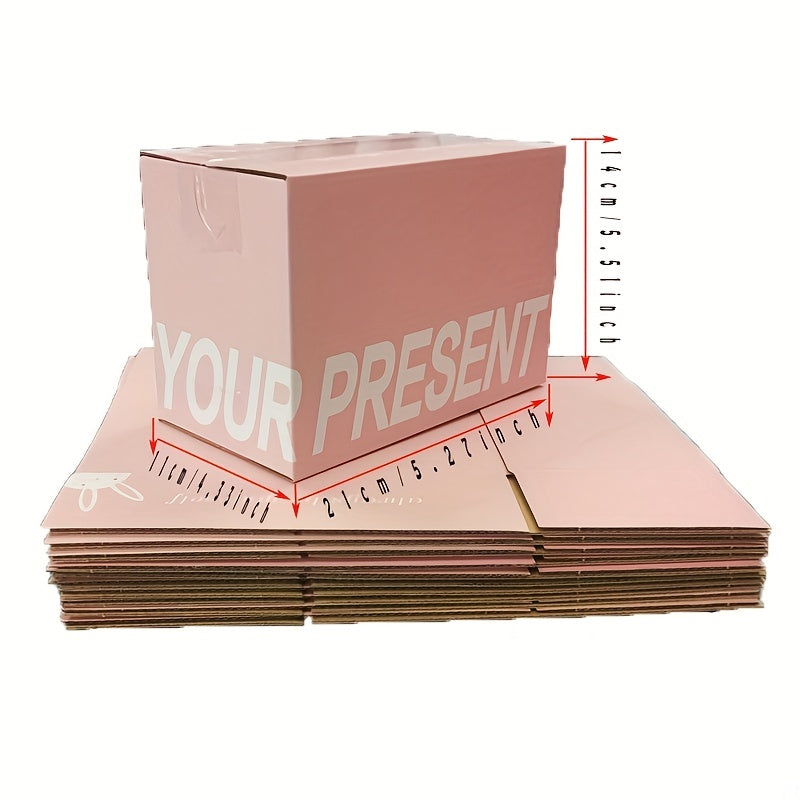 6pcs Recyclable Gift Boxes - Ideal for Birthdays, Holidays & Everyday Needs