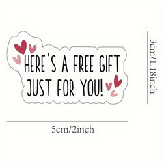 60pcs Funny Business Thank You Stickers for Online Retail