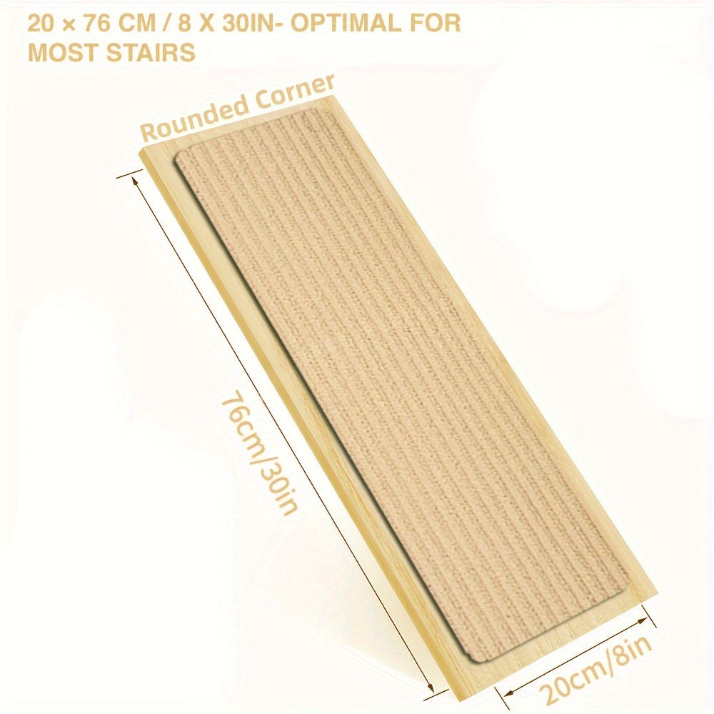 5pcs Stair Non Slip Rugs Safety Indoor Rugs For Kids Elderly And Pets