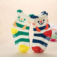 2 Pairs Children's Cartoon Animal Ear Ankle Socks