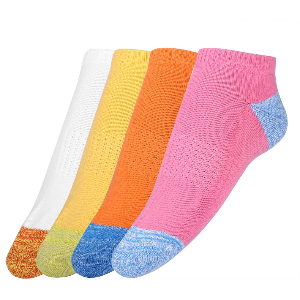 4 Pairs Active Ankle Socks for Sports Men Women