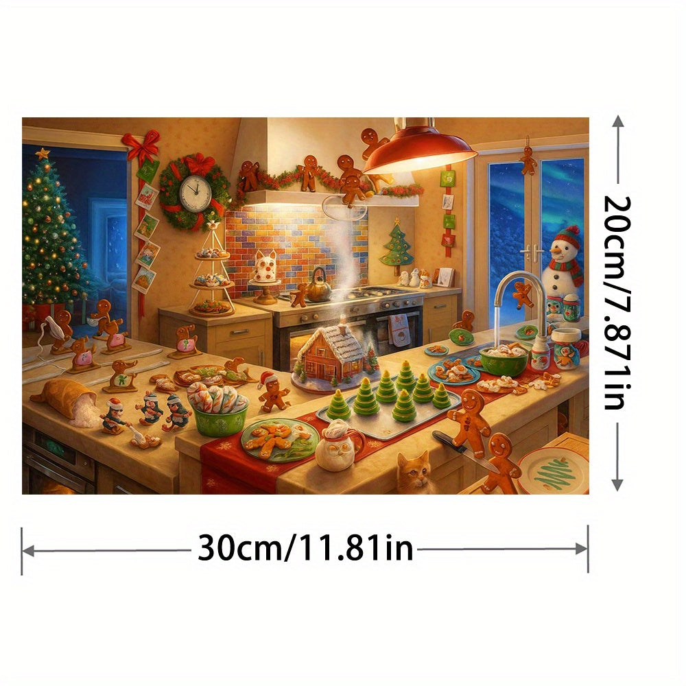 Christmas Diamond Painting Kit for Adults Festive Holiday Craft Set