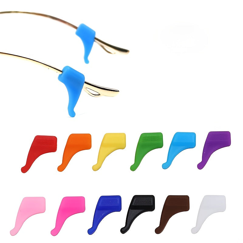 OOLVS Glasses Ear Grip Eyeglass Strap Holder Silicone Anti Slip for Glasses