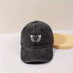 Skull Embroidered Baseball Cap
