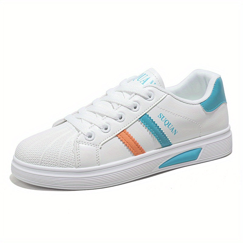 Women's Casual Lace Up Low Top Skate Shoes