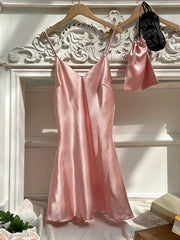 Sexy Deep V Spaghetti Strap Nightdress