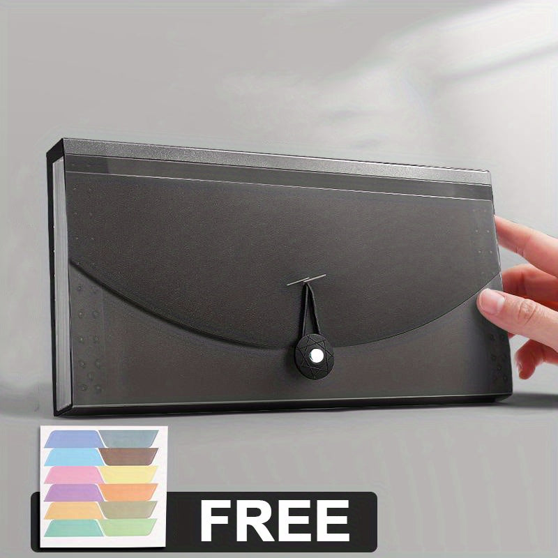 Accordion Folder 13 Grids Large Capacity Office Storage Bag