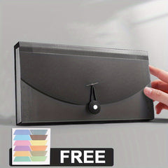 Accordion Folder 13 Grids Large Capacity Office Storage Bag