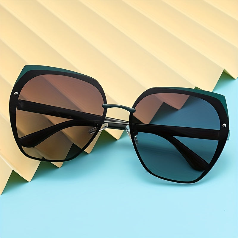 Men's Polarized Polygon Sunglasses UV Protection