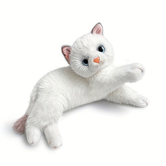 Realistic Lying Position Cat Doll Stuffed Toy