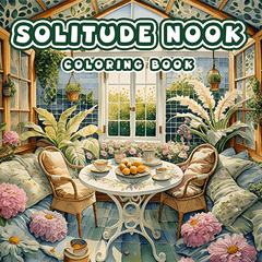 Cozy Corner Adult Coloring Book 22 Pages 20x20 cm Deluxe Edition