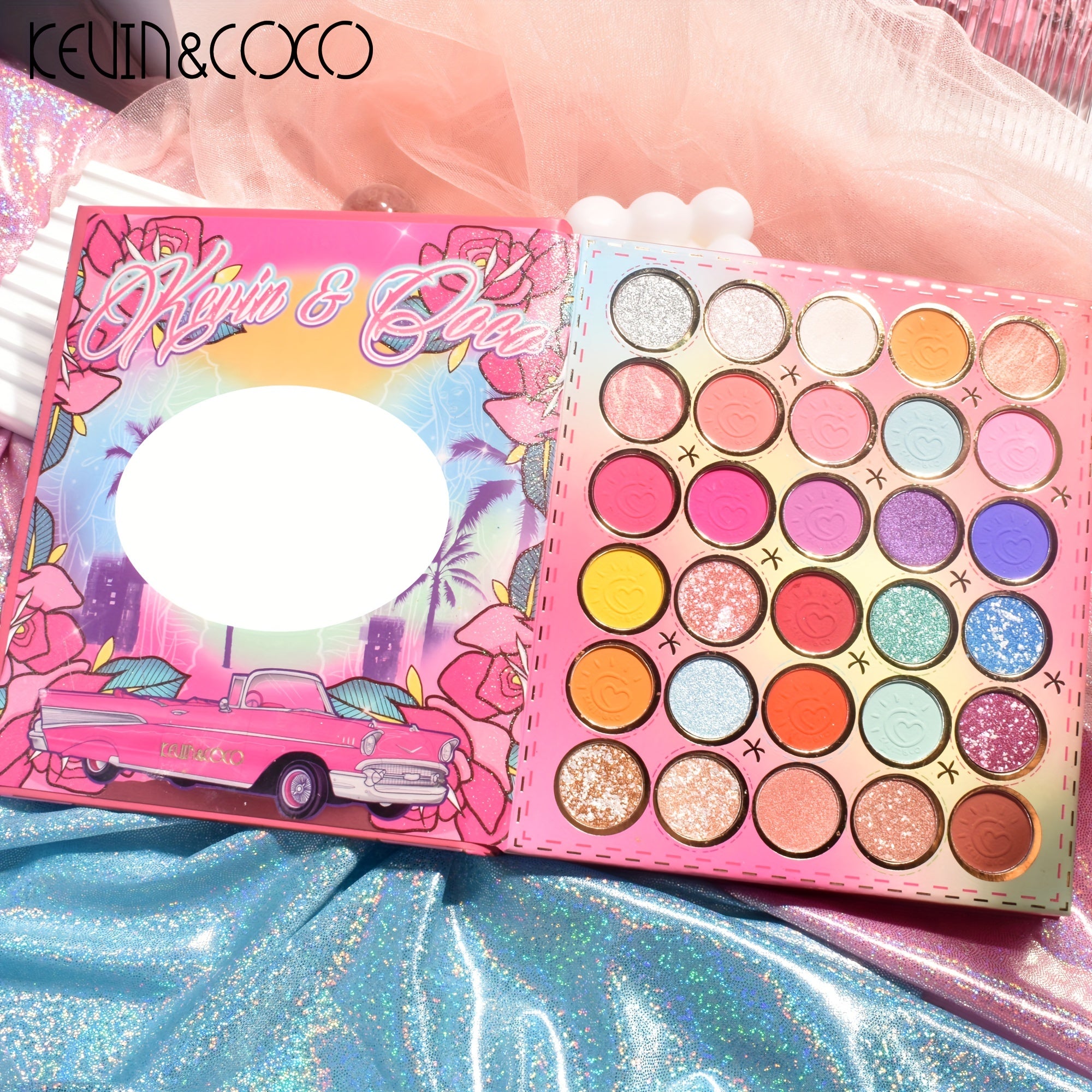 69 Eyeshadow Palette Three Layers Pearly Matte