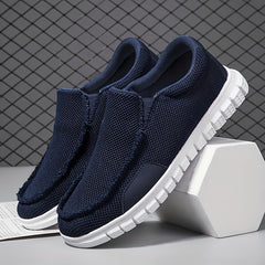 Men's Slip On Loafer Sneakers Breathable Non-slip Shoes