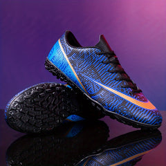 Pro Outdoor Anti-Skid TF Soccer Cleats Breathable Lace-Up
