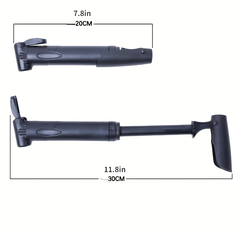 Mini Portable Bike Tire Pump Handheld for Mountain & Road