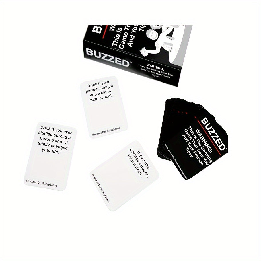 Buzzed Adult Party Game For Friends - Hilarious Fun Game