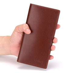 Men's PU Leather Business Card Holder Vertical Function