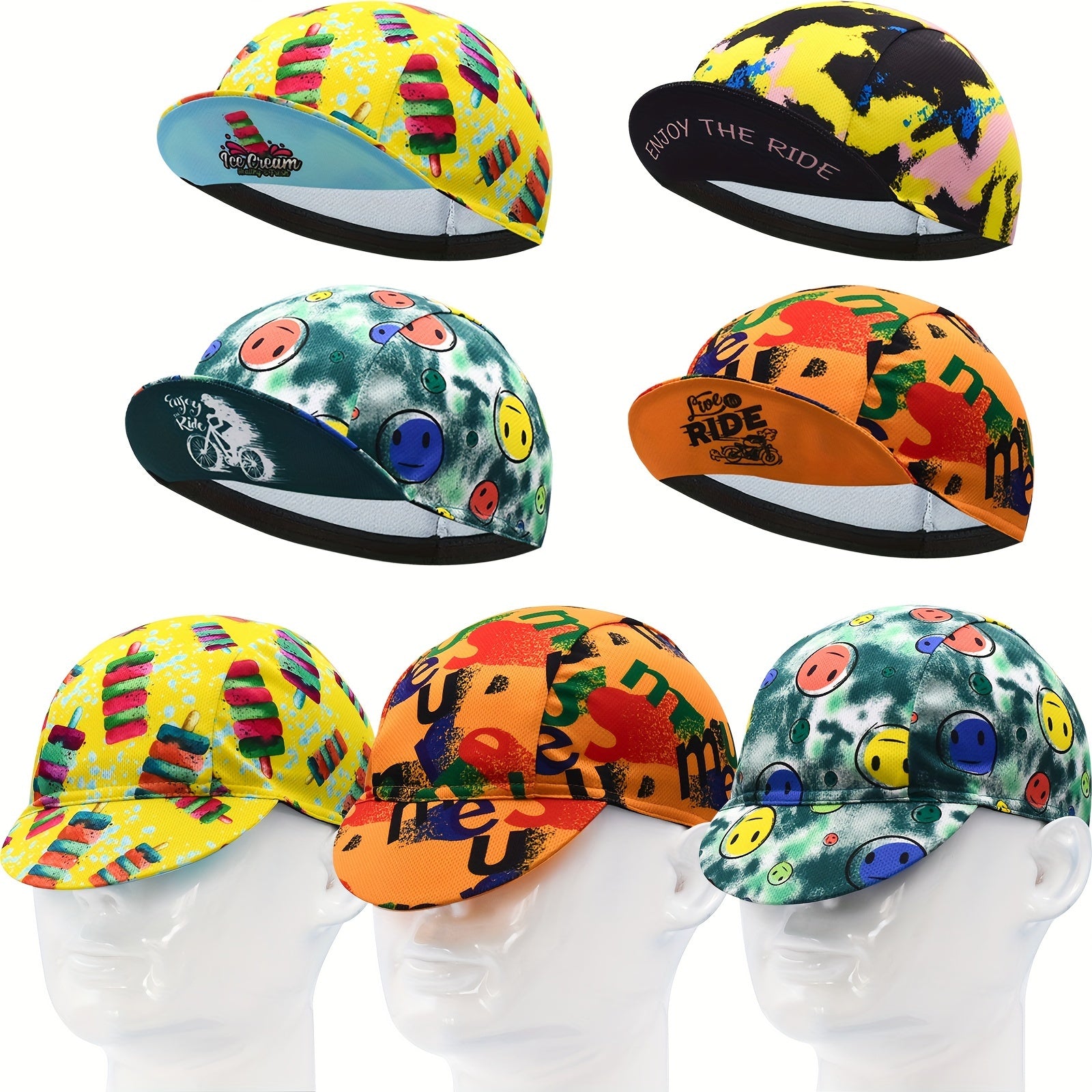 Sunscreen Cycling Cap Fishing Outdoor Sports Hat Summer Unisex