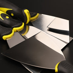 4pcs Gray Cleaning Shovel Plastering Set Repair Tool 5.08-12.7cm