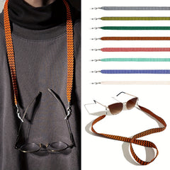 Chevron Glasses Chain Strap Sunglasses Lanyard Anti Slip Face Covering Strap