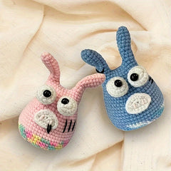 Crochet Beginners Kit with English Manual - DIY Cartoon Doll Yarn Set