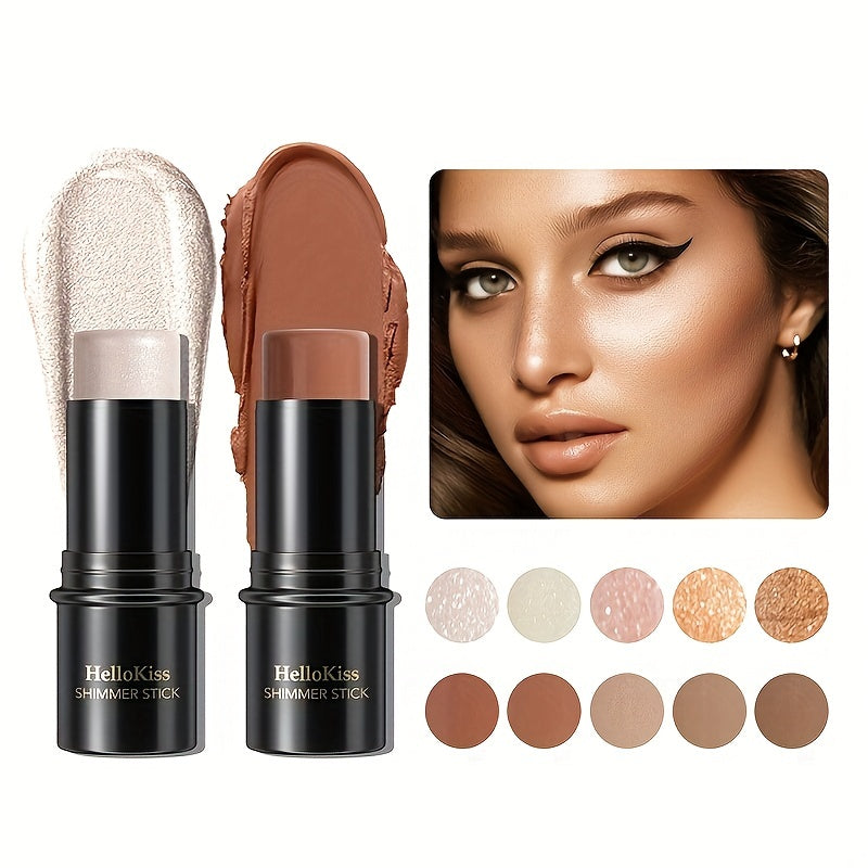 High Gloss Shadow Contouring Stick Concealer Face Brightening