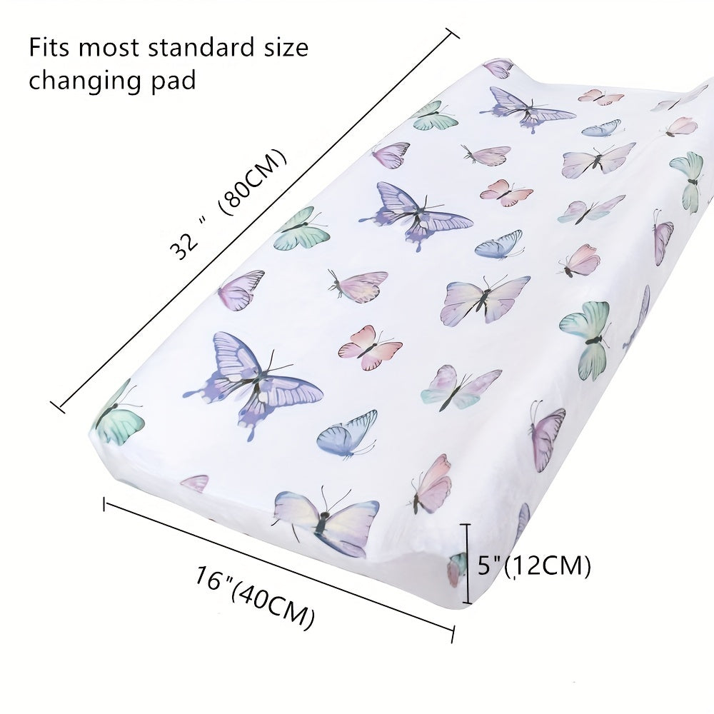 Baby Fitted Sheet Soft Plush Diaper Changing Pad Cover
