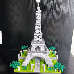 Eiffel Tower Model Building Blocks Toy - Decorative And Educational Gift
