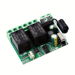 DC Motor Remote Control Switch 433Mhz 10A Forward Reverse Relay 8V-36V