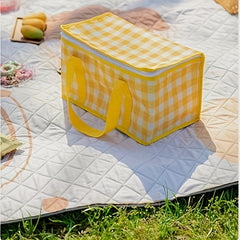 Foldable Large Capacity Cooler Bag Leak Proof Insulated Bag for Outdoor Travel