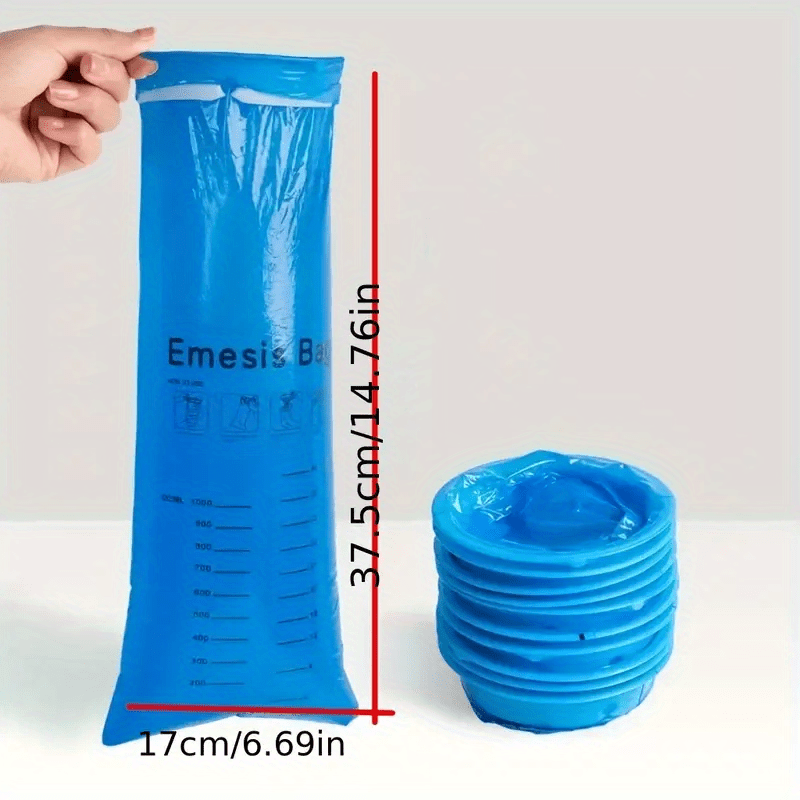 2pcs Emergency Vomiting Bags Portable for Outdoor Travel Driving