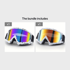 Motorcycle Windscreen Mask for Outdoor Riding Wind and Dust Protection