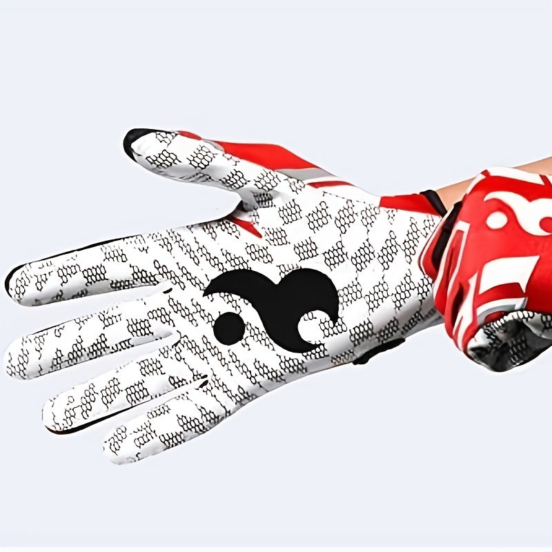 Pro Football Gloves Non Slip Breathable Protection For Receivers
