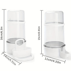 Automatic Bird Feeders with Drinkers for Parrots - No Spills/Splashes