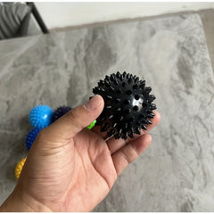 2pcs PVC Yoga Massage Ball Fitness Fascia Ball for Muscle Relaxation
