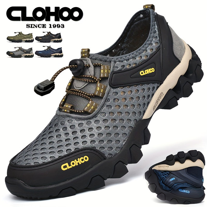 Men's Lightweight Mesh Sports Shoes Non slip Rubber Sole Sneakers