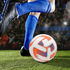 5 PU Leather Soccer Ball Seamless Football Durable Training Explosive Proof