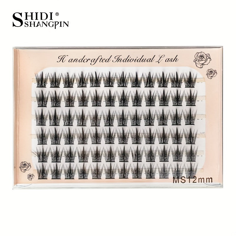 DIY Eyelash Extensions 9-12mm Cluster Lashes for Fuller Eyes