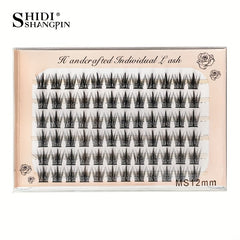 DIY Eyelash Extensions 9-12mm Cluster Lashes for Fuller Eyes