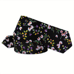 Men's Silk Floral Paisley Necktie Set Wedding